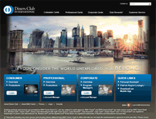 Tablet Screenshot of dinersclubus.com